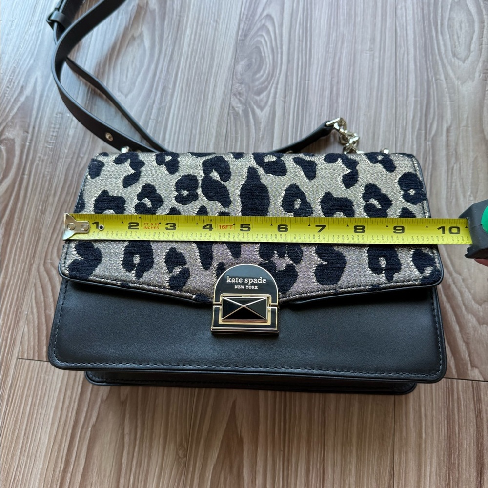 Kate Spade Leopard Print Shoulder Bag - Like New - Picture 7 of 14